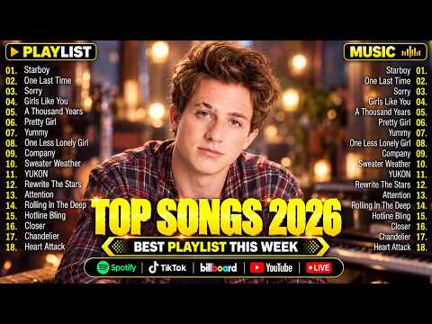 Billboard Top 50 This Week 🎧💫Charlie Puth, Anne Marie, Justin Bieber, Ariana Grande| Top Songs 2026✨