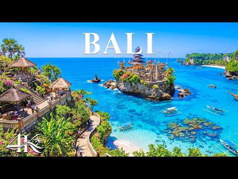 Bali 4K Drone Footage 🇮🇩 | Explore Tropical Paradise, Beautiful Beaches &amp; Luxury Resorts
