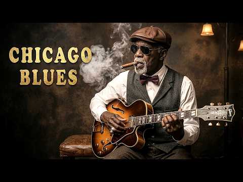 Chicago After Dark Blues | Midnight Chicago Blues & Smooth Jazz for Slow Blues Nights
