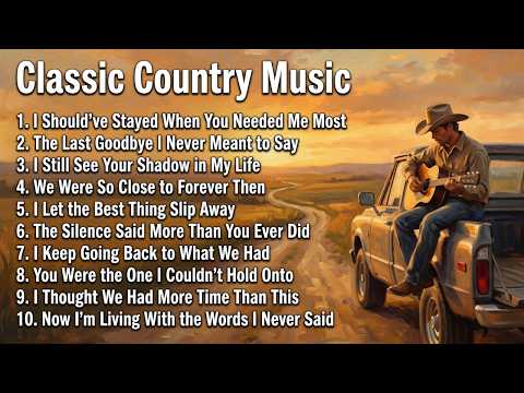 Classic Country Music – Songs That Feel Like Old Memories (70s Style Playlist)