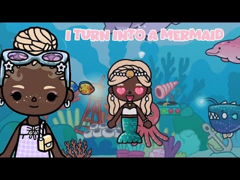 😱 Human Turns Into a Mermaid! 🧜‍♀️✨️