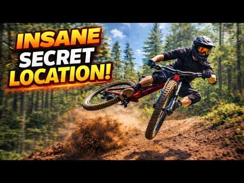SECRET MTB SPOT | IT'S INSANE | UNREAL JUMP LINE | SUMMER DIRT 