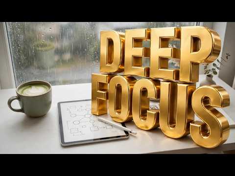 Study Jazz In the Rain Soft Jazz ,  Creative Work & Focus