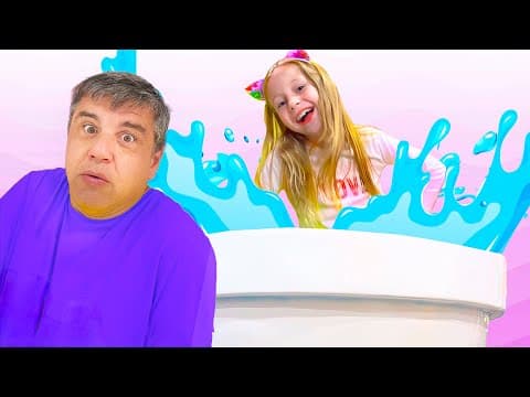 ناستيا وبابا في البيت المقلوب والمزيد حلقات المسلية - تجميع لمدة 1 ساعة