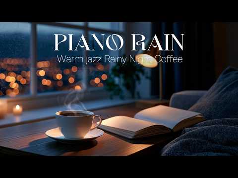 Warm Jazz Coffee | Relaxing Jazz Music & Cozy Cafe Jazz For Late Night Study And Deep Focus