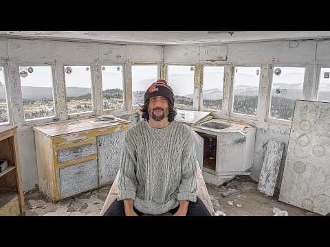 10 Days Restoring an Abandoned Fire Lookout by Myself