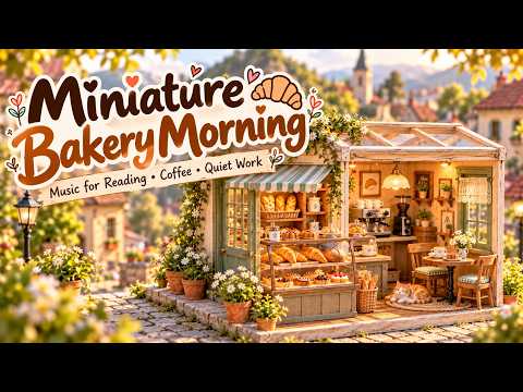 Sunny Bakery Nook ☀️ Warm Modern Bakery Chill for Coffee Time, Reading &amp; Quiet Work