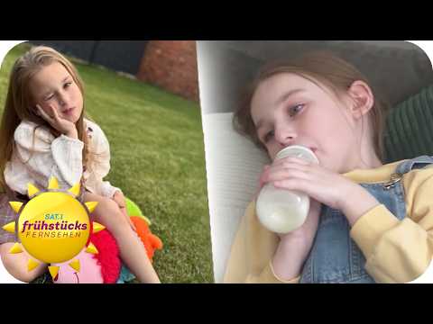 Life without solid food – Edda's illness is barely researched | SAT.1 Breakfast Television