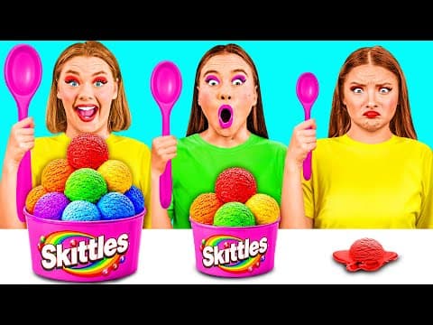 Big, Medium and Small Plate Challenge | Edible Battle