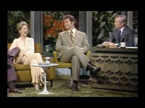 Suzanne Pleshette & James Garner talk with Johnny Carson - The Tonight Show - 3/26/1974