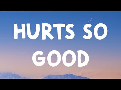 Astrid S - Hurts So Good (Lyrics)