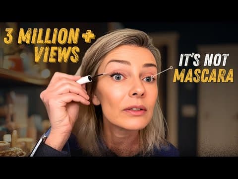 It Changed My Life & It's Not Mascara - Supermodel Paulina Porizkova | False Eyelashes vs Mascara