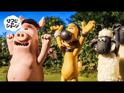 のうじょうのかぞくにきみもくわわろう！🐑😉🐶✨🐷 | ひつじのショーン 公式チャン