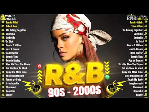90's 2000's R&B Throwback Hits 🎵 Usher, Akon, Rihanna, Nelly, Ne-Yo & More