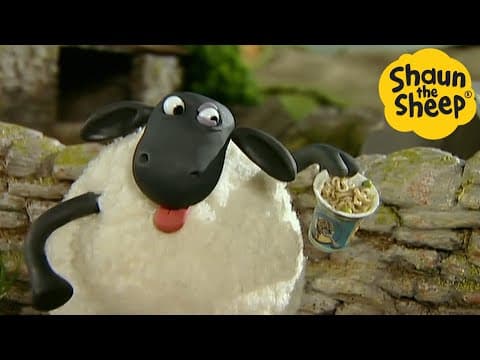 Shaun the Sheep 🐑 SNACKS!!!! - Cartoons for Kids 🐑 Full Episodes Compilation [1 hour]