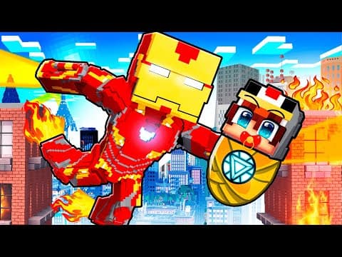 Adopté par IRON MAN sur Minecraft !