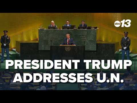 President Trump addresses the United Nations General Assembly (FULL SPEECH)
