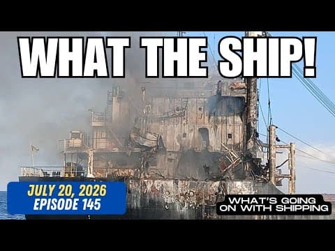 What the Ship (Ep145) | Geopolitics Afloat | Low Water | Dark Fleet | Arctic | US Shipping