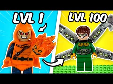 Level 1-100 LEGO Spider-Man Villains 