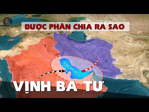 The Persian Gulf Map Explained — Which Country Gets the Biggest Share?