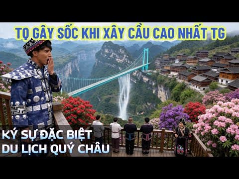 TRANH CÃI VỀ LOẠT CÔNG TRÌNH "KHỦNG NHẤT" TG Ở NƠI NGHÈO NHẤT TRUNG QUỐC| VLOG QUÝ CHÂU