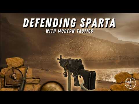 100 Modern Troops Vs 300,000 Persians - Tactical Analysis of "300"