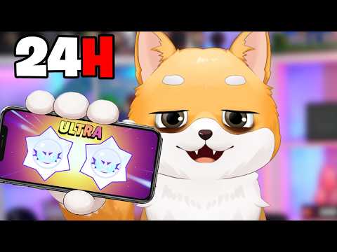 Joc BRAWL STARS 24 de ORE...NU MAI POT