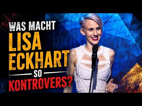 Was macht Lisa Eckhart so kontrovers?#comedy #lisaeckhart #standupcomedy 