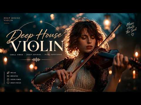 Chill Deep House and Violin Lounge Music - Relaxing Music for Stress Relief and Study