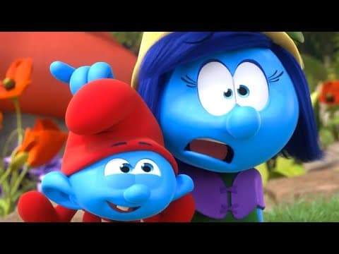 Papá Pitufo ya es un bebé • Los Pitufos 3D