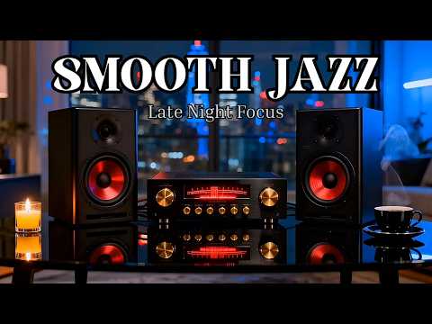 After Hours Lounge – Cozy Sax &amp; Piano Jazz for Late Night Study &amp; Relaxation