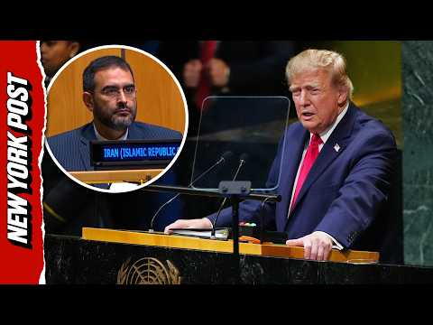 Iran's Delegate Sits With Stone-Cold Stare as Trump Threatens To 'Annihilate' Country