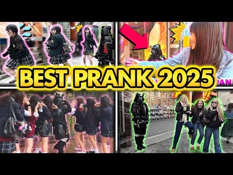 【🇯🇵】BEST PRANK 2025 SO FAR！SAMURAI Mannequin Prank in JAPAN (Osaka, Nara)