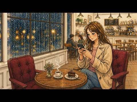 Cozy Rainy Day | Soft Jazz | Playlist Cafe Ambience for Work, Study &amp; Relaxation