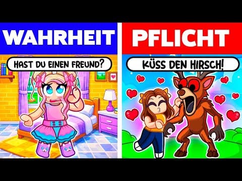 WAHRHEIT ODER PFLICHT in 99 NÄCHTE! 🌸 Roblox