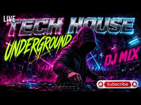 Tech House 2026 LIVE 🔴 Peak Time Grooves & Heavy Bass | Underground Club Mix 2026