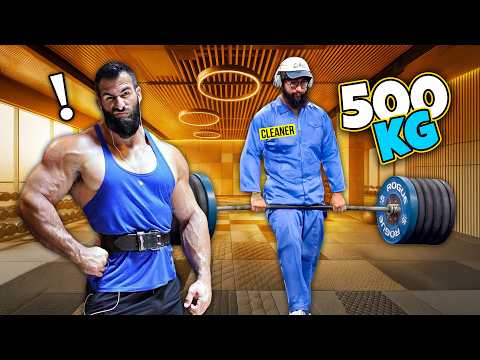 BODYBUILDER VS CLEANER 💪🔥  Anatoly GYM PRANK #16