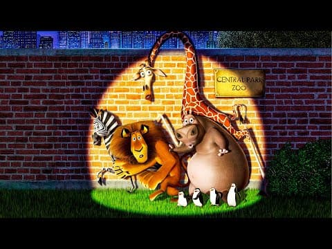 The most iconic scenes from Madagascar 🦁 | Madagascar | Cartoons in Spanish