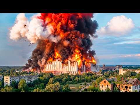 Ukraine BLEW UP a SECRET Russian Drone Center in Kostyantynivka