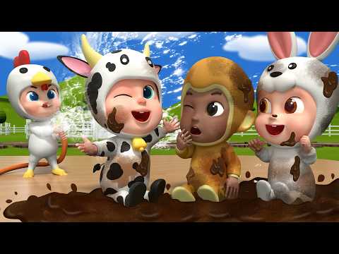 🧑‍🌾🐓 Old MacDonald Had a Farm | Farm Animals | Rosoo Sing Along & Kids Songs