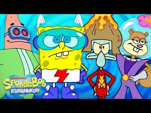 SpongeBob | 50 Minuten von SpongeBobs besten Team-Ups! 🤝 | SpongeBob Schwammkopf
