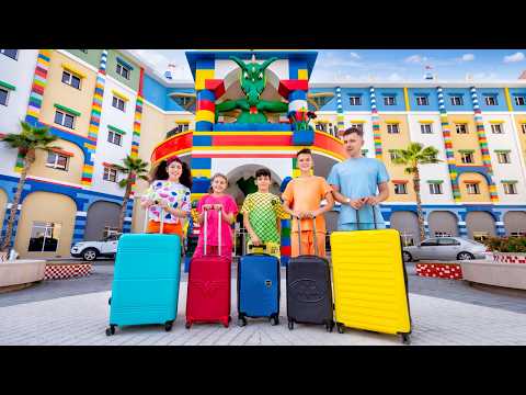 Djeca istražuju Legoland hotel i prate pravila ✅ Pravila sigurnosti i zabavne dječije priče