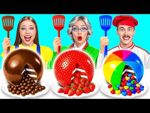 Me vs Grandma Cooking Challenge | Delicious Food Recipes by TeenDO Challenge