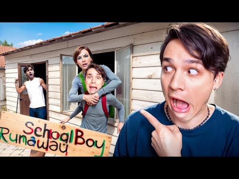 МОЙ ПЕРВЫЙ ПОБЕГ ОТ ЗЛЫХ РОДИТЕЛЕЙ!😱 КАК ЭТО БЫЛО!?РЕАКЦИЯ НА ПЕРВОЕ ВИДЕО ПО SCHOOLBOY RUNAWAY!😨