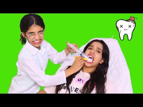 دكتور الاسنان الشريره خلعت ضرس شفا !!!