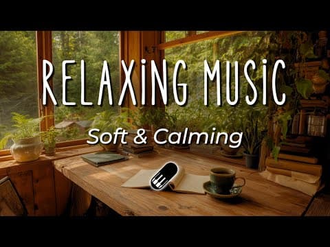 Relaxing Music - Background, Focus, Calming (soft, peaceful, gentle, piano music, no mid roll ads)