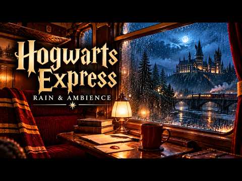 A Quiet Night Aboard the Hogwarts Express | Harry Potter Music & Ambience