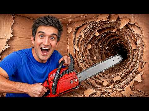 1000 STRATURI DE CARTON… PUTEM EVADA?! 😱