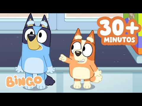 ¡Bingo y Bluey Descubren que salen en la Tele! 📺 😯 | Bingo - Español Canal Oficial