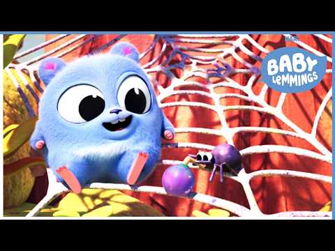 Mini lemming and Mini Spider 🕸️ Baby Lemmings 🕸️ 30' Compilation